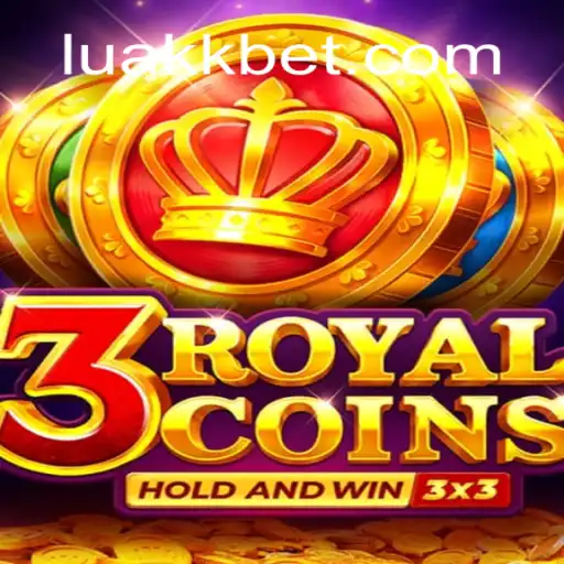 Descubra a Emoção de 3royalcoins: O Jogo de Azar do Momento no LUAKK.COM